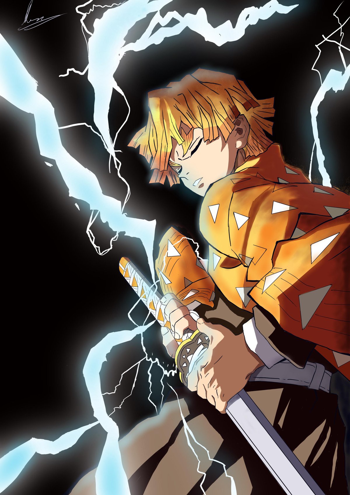 Zenitsu Agatsuma in Vinland Saga Explained Does Not Exist